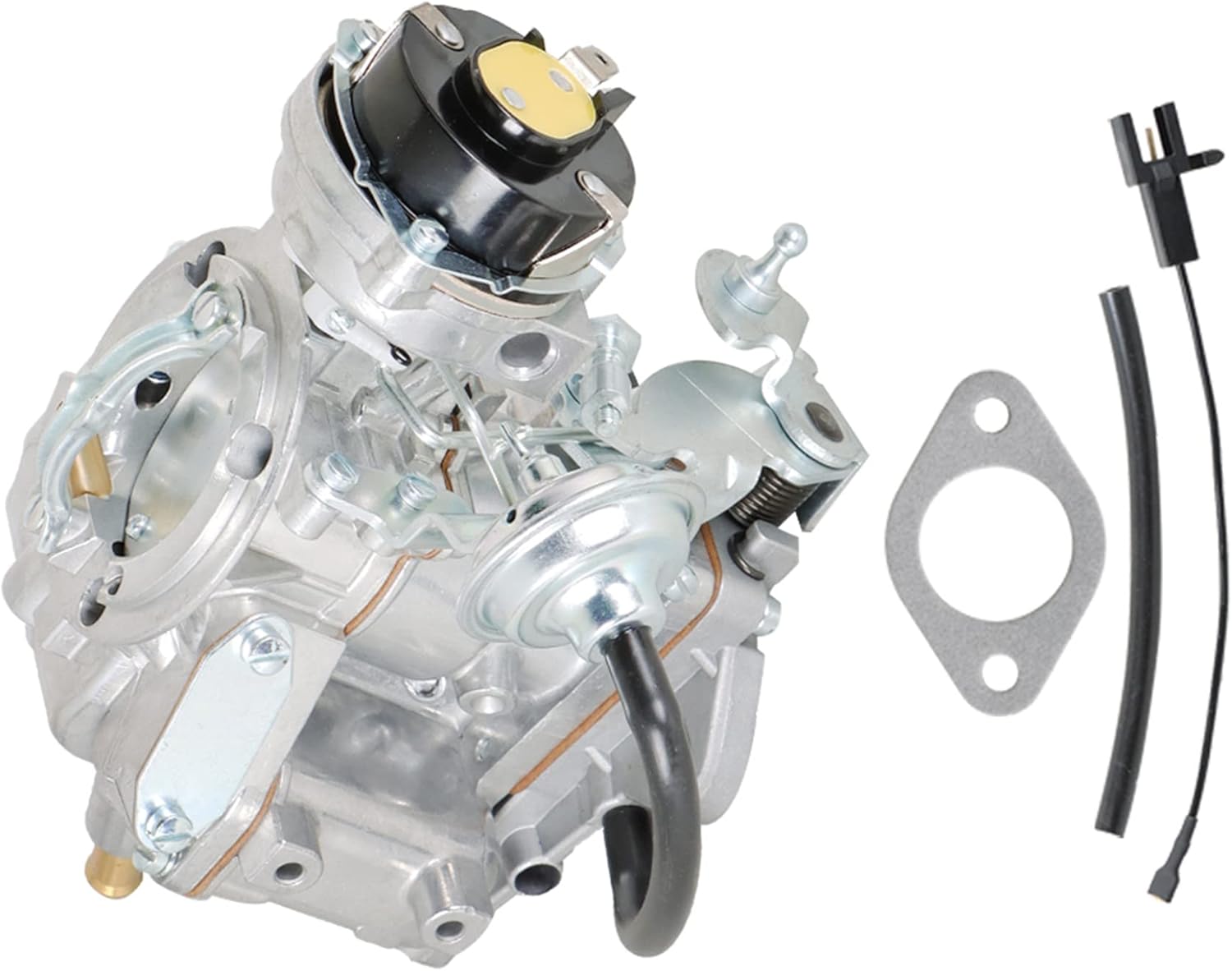 GXYWADY 1 Barrel Automatic Choke Carburetor Carb Replacement for 4.9L 300Cu & 4.1L 250Cu & 3.3L 200Cu Engines F100 F150 F250 F350 E-100 E-150 E-250 E-350 1967-1985