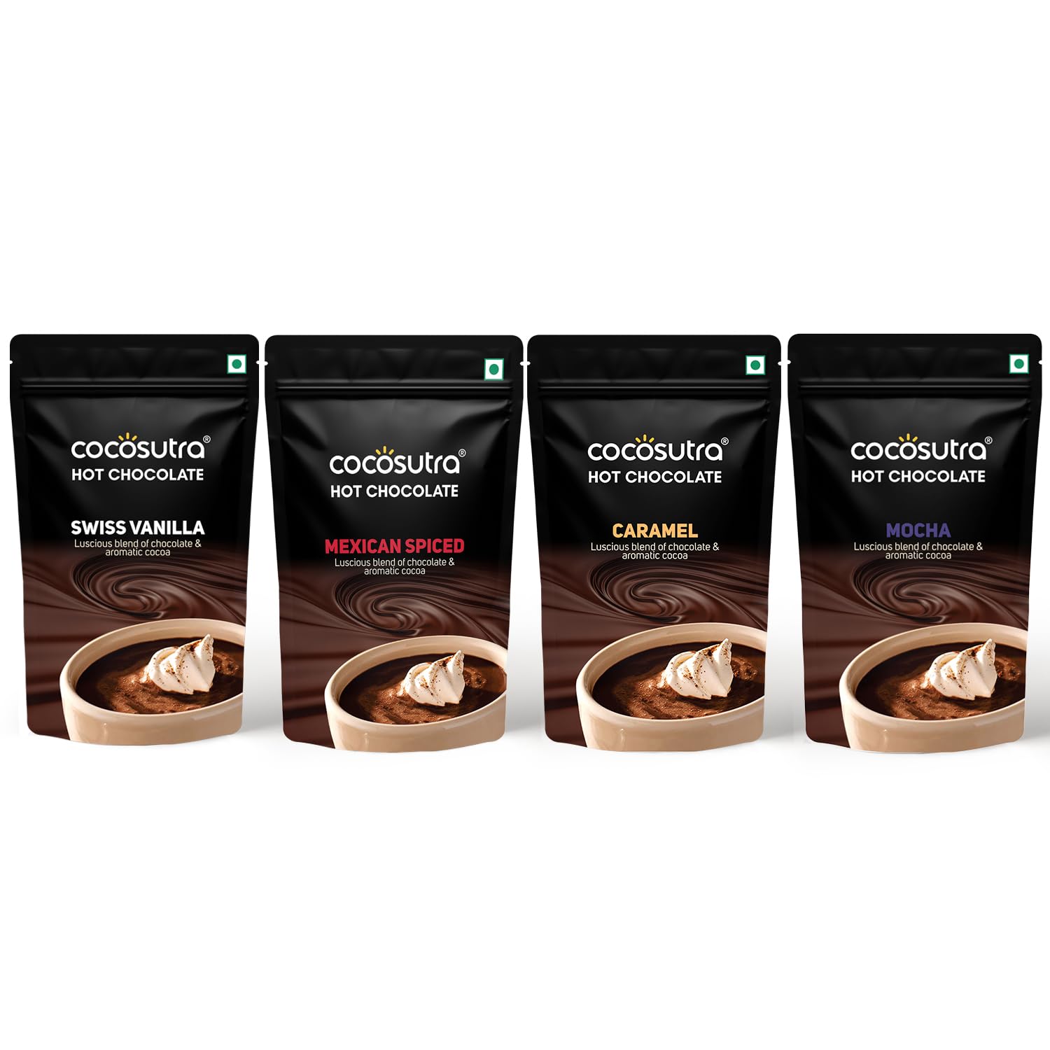 Cocosutra Hot Chocolate Mix — Pack of 4 at ₹305 – Amazon