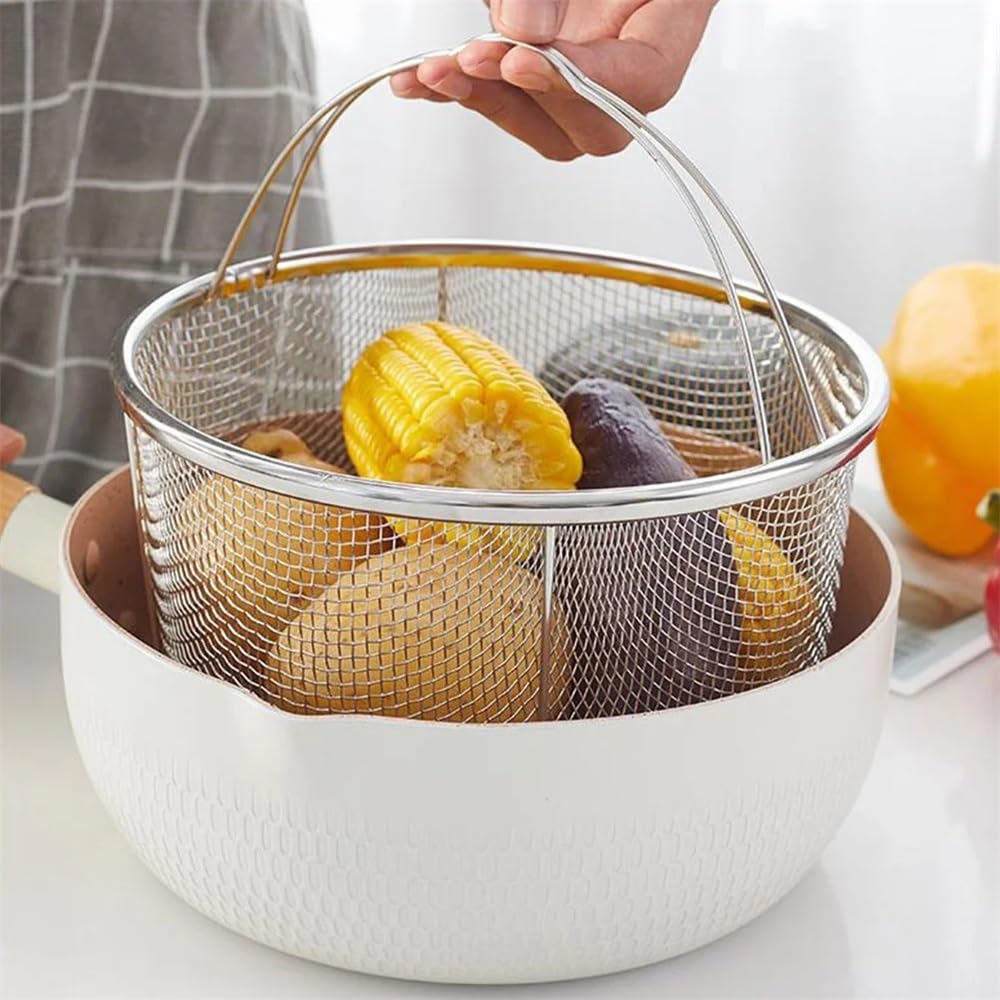 Cestini per friggere Cestello multifunzione in acciaio inox for patatine fritte