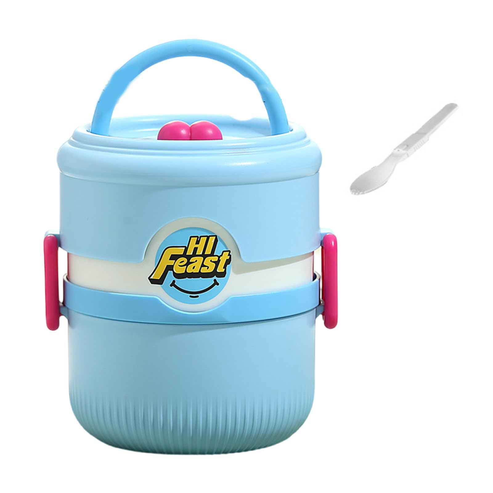 Tsophreniq Insulated Stainless Steel Lunch Box Meal Preparation Container with Multiple Divider for Hot and Cold Food Grade Stainless Steel Preparation Container