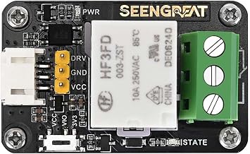 1-Channel Relay Board for Raspberry Pi, 3.3V/5V Relay Module with Optocoupler Isolation, Compatible with Raspberry Pi Zero/3B/4B, STM32, ESP32, Fits Arduino