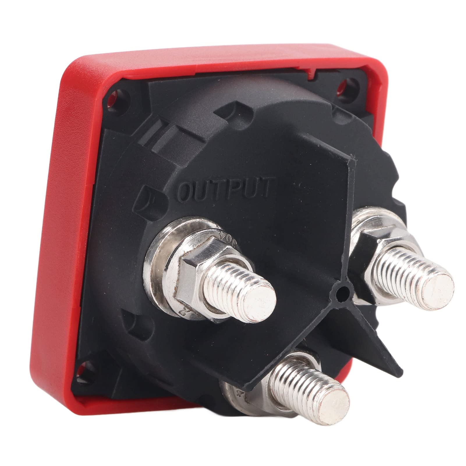 Kodrily Car Battery Disconnect Switch 12V, 300A Battery Kill Switch, 3 Position Dual Circuit Battery Cut Off Switch 12v, 4 Gears Boat Marine Power off Selector with Cover