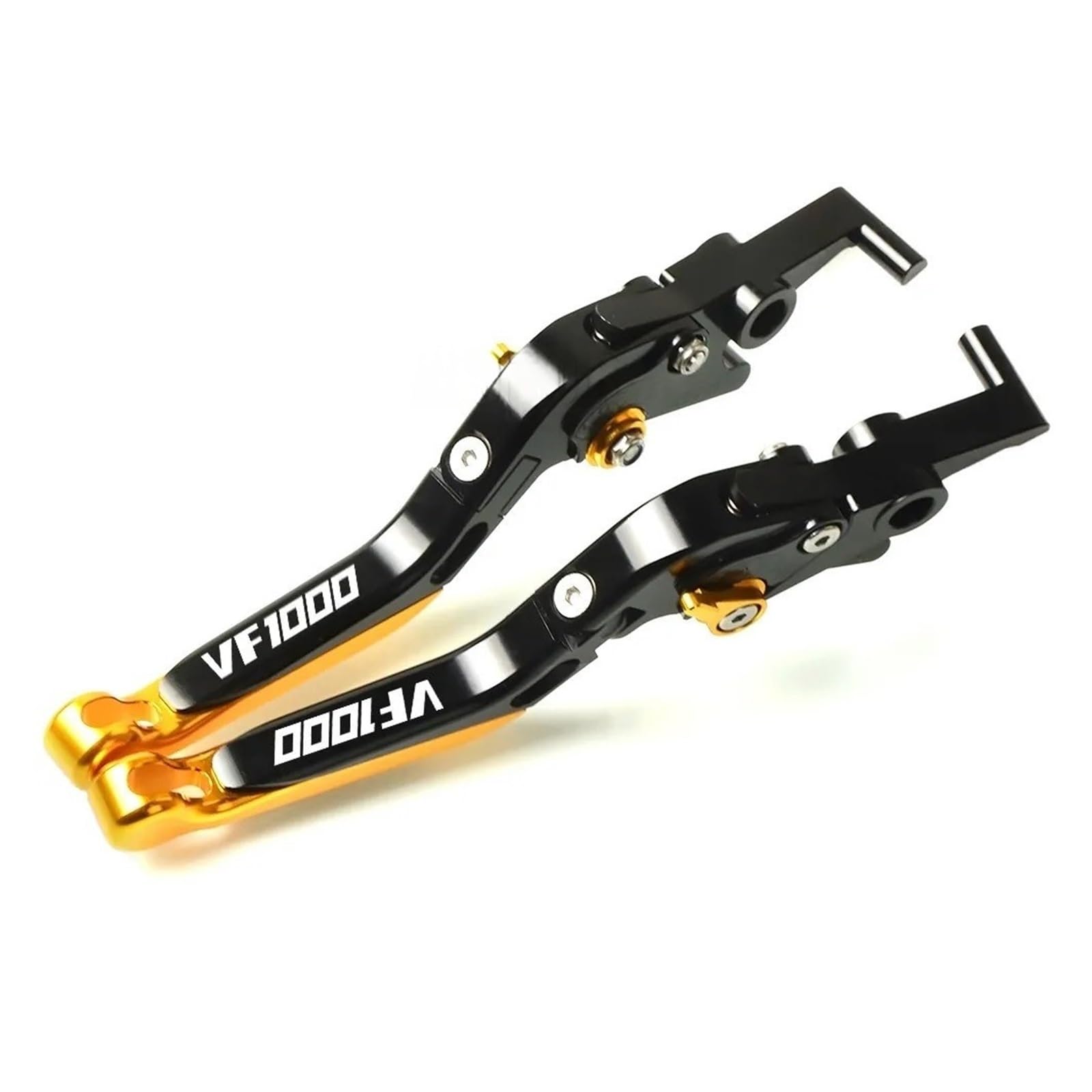 YWQJIOPM Motorcycle Brake Clutch Lever for VF1000 1984 1985 1986 1987 1988 VF 1000 Motorcycle Adjustable Folding Foldable Extendable Brake Clutch Levers