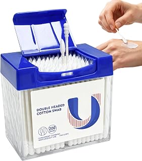 Cotton Swabs for Ears,Double Head Hygiene Earwax Tool | Cotton,for Clogged Itchy Relief Adult Men Women Family Travel Home Spa