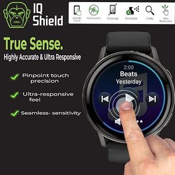 IQShield 6 Pack Screen Protector for Garmin Forerunner 970/570/965-47mm / Venu 4-45mm (6-Pack) Easy Install, Ultra Thin, Anti-Scratch, Anti-Bubble Clear TPU Film