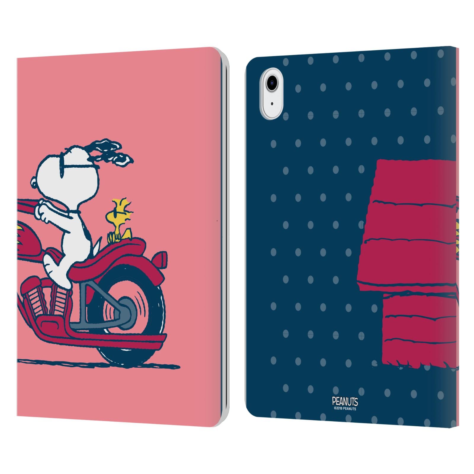 Funda de cuero Peanuts para iPad Air 2022 carcasa Snoopy libro 7