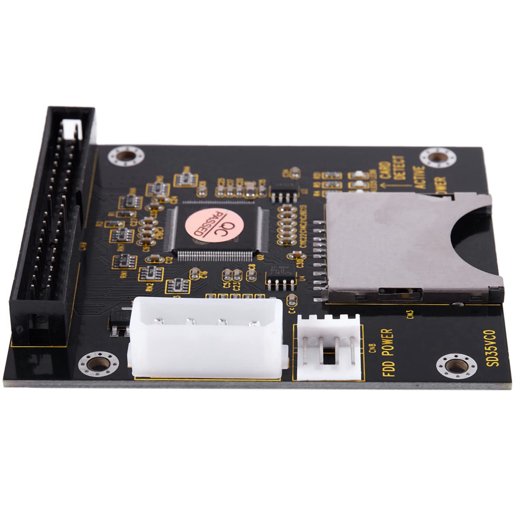 2 x SD SDHC SDXC MMC Card to IDE 40Pin 3.5 Pollice Adapter