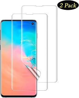 DOSMUNG Protector de Pantalla para Samsung Galaxy S10, [2 Unidades] Galaxy S10 Protector, Resistente a Golpes, Ara?azos, Alta Definici?n Pantalla Protector para Samsung Galaxy S10