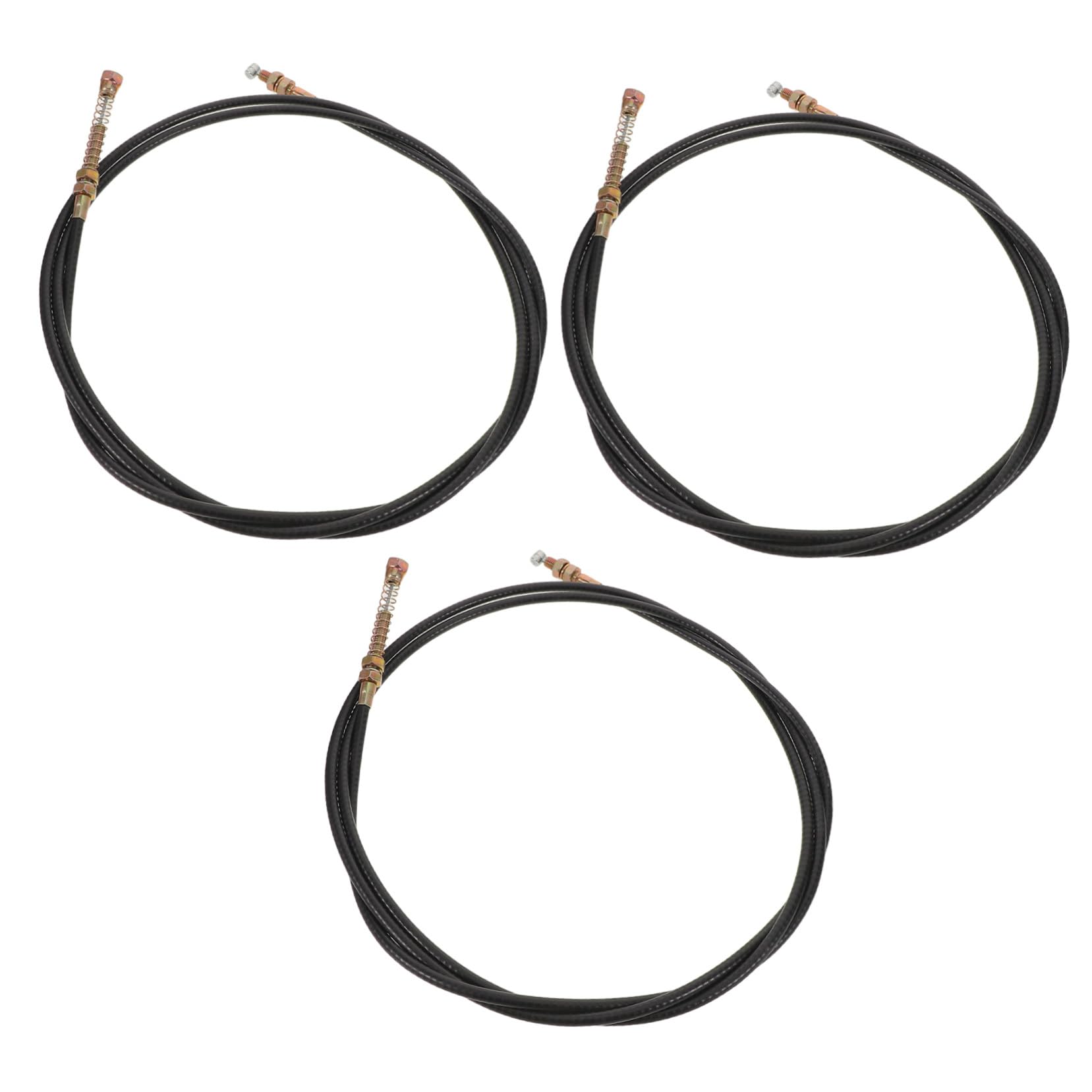 BESTonZON 3pezzi Cavo del Cambio da Cavo del Deragliatore per Bicicletta Elettrica del Cambio Marcia Alta Bassa per Accessori per Biciclette e Tricicli