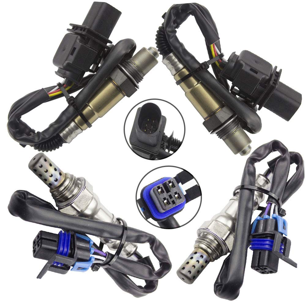 Photo 1 of Sangyue 4x Oxygen O2 Sensor for 2006-2007 Cadillac CTS 2.8L 3.6L; 2006-2007 Cadillac STS SRX 3.6L Upstream + Downstream