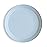 mushie Round Dinnerware Plates for Kids | Made in Denmark, Set of 2 (Powder Blue)