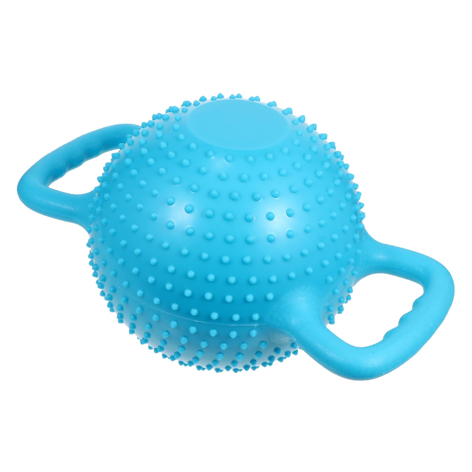 Fitness Kettlebell mit Wasser Gefüllt, Doppelte Griffe, Pvc, Blau
