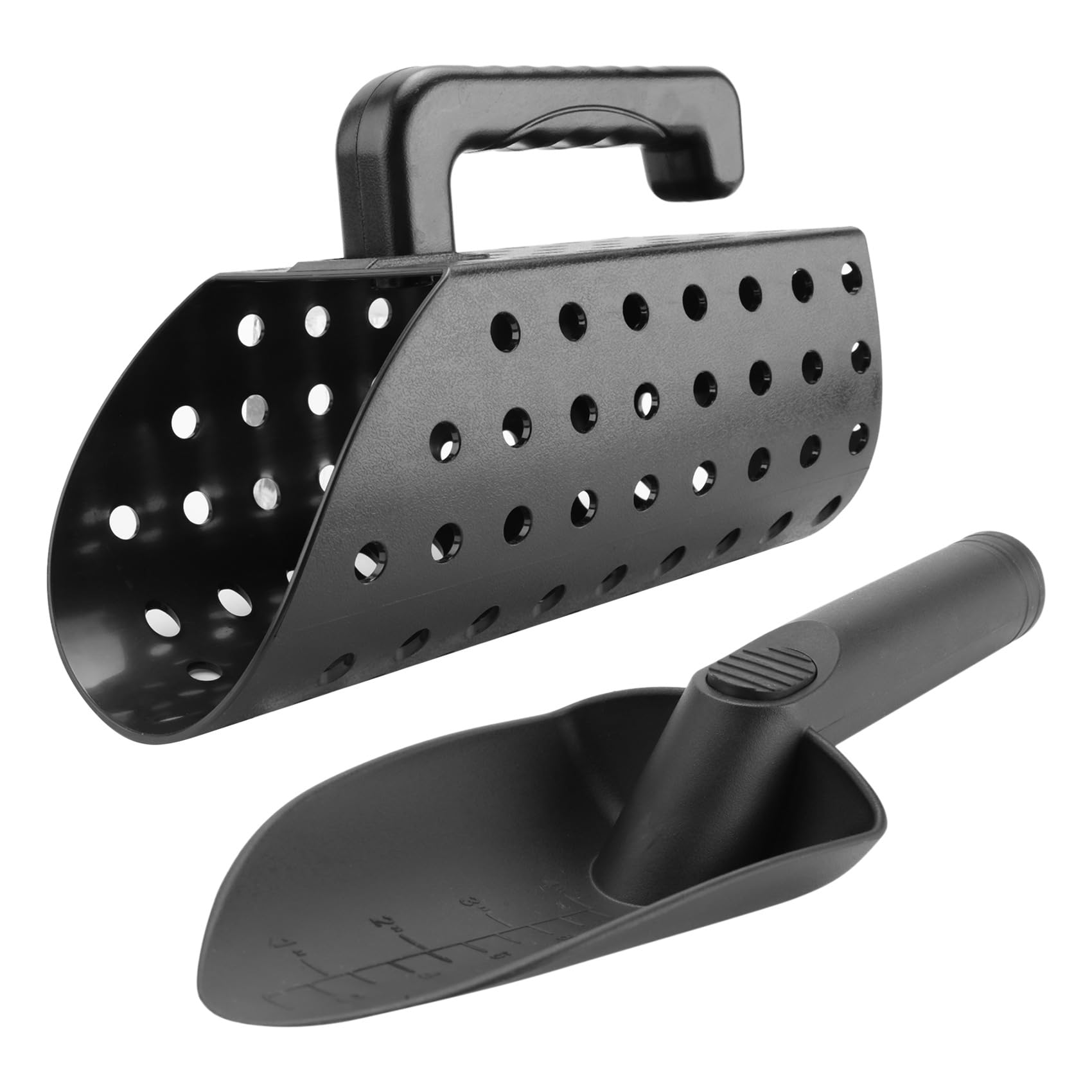 MOLERRI 2Pcs Sand Scoop and Shovel Accessories for Metal Detecting and Treasure Hunting