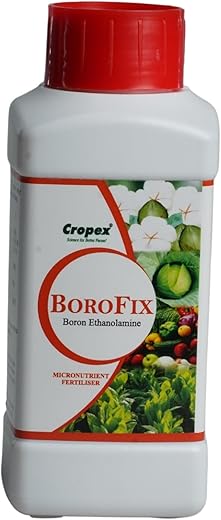 Cropex Borofix Boron Ethanolamine 10% – Liquid Boron Fertilizer for All Crops | Improves Fruiting & Corrects Boron Deficiency | Non-Phytotoxic…