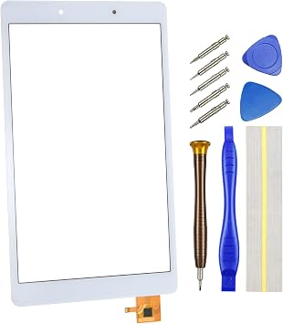 Touch Screen Digitizer Replacement for Samsung Galaxy Tab A 8.0 2019 SM-T290 Wi-Fi SM-T290 8.0" White