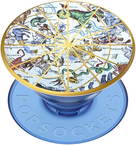 Vista 140 de PopSockets - Agarre para teléfono con soporte expandible, agarre adhesivo, esmalte - Lunar Dreams Sueños Lunares