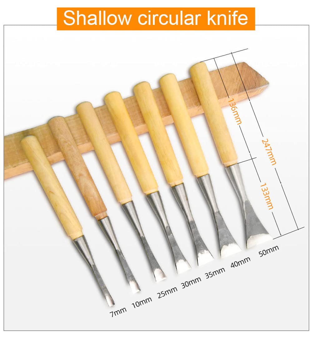 31 piezas de cuchillo de tallado profesional sello de madera DIY cuchillo de cincel de mano herramientas de artesanía conjunto de herramientas de escultura de cincel de tallado, como se muestra