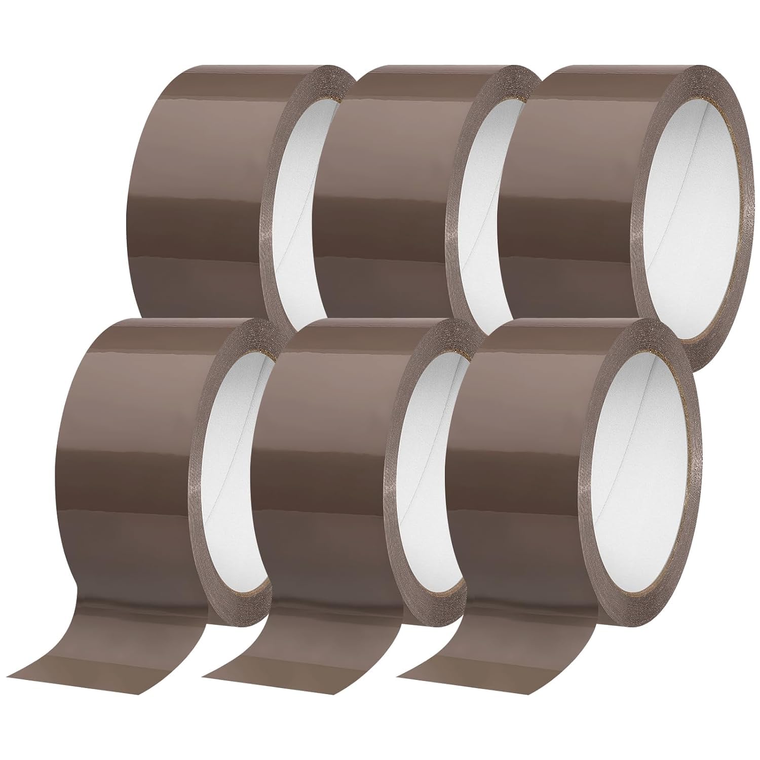 36 Cintas Adhesivas XL de 132 m - Envio 24 h - CODA - Precinto Universal para Embalar, Sellar y Empaquetar Resistente al Desgarro y a los Rayos UV - Rollo Precinto Doble Longitud Transparente (36)