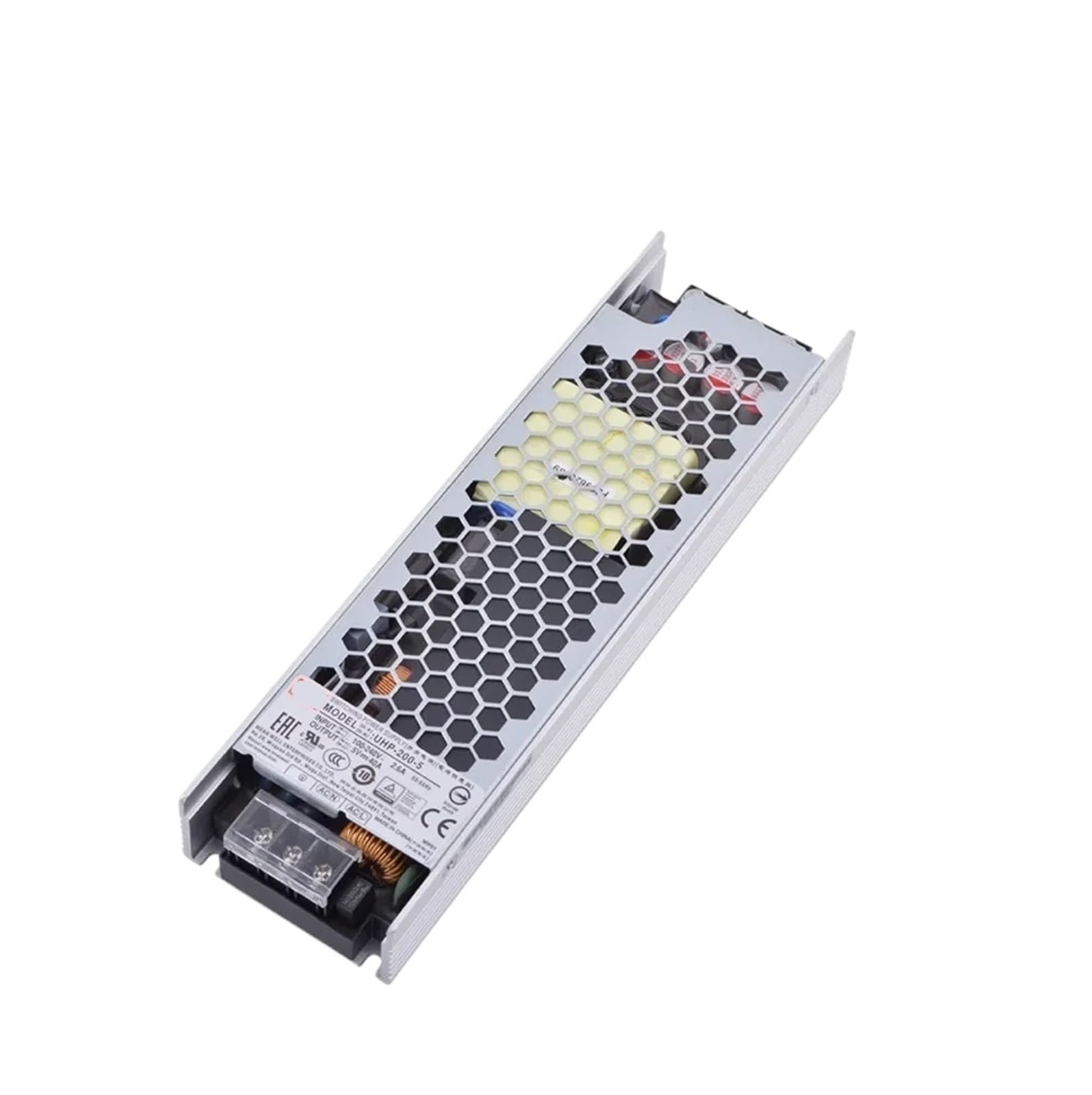 Alimentation à découpage UHP-200-5 mince 5V 40A pour boîtier compact - 4