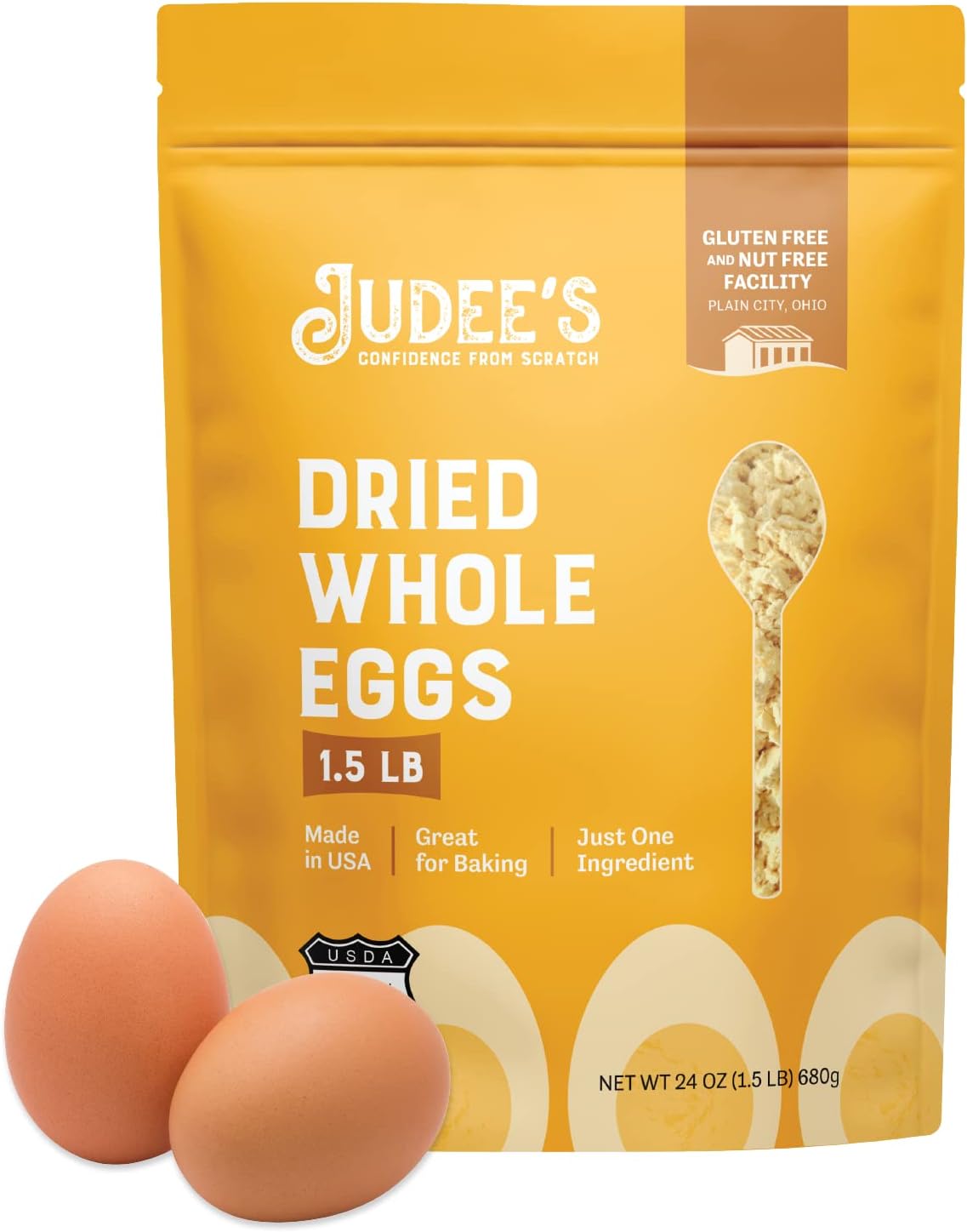 Nutriom OvaEasy OvaEasy Powdered Whole Eggs (3Pack of 4.5