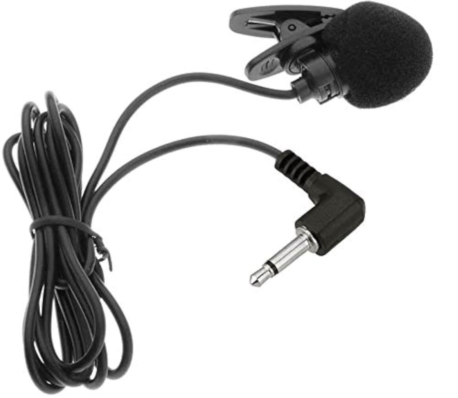 AKindle Mini lavalier Lapel Tie Clip-on 3.5mm Jack Condenser Collar Microphone for Belt P…