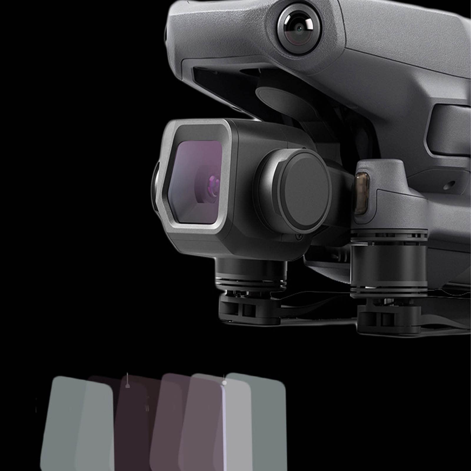 Set di Filtri ND per Mavic 3 Classic Drone, Set di Filtri per Lenti Drone HD, Migliore qualità Dell'immagine e Effetto di Riduzione della Luce, 4 Pezzi (ND8, ND16, ND32, ND64)