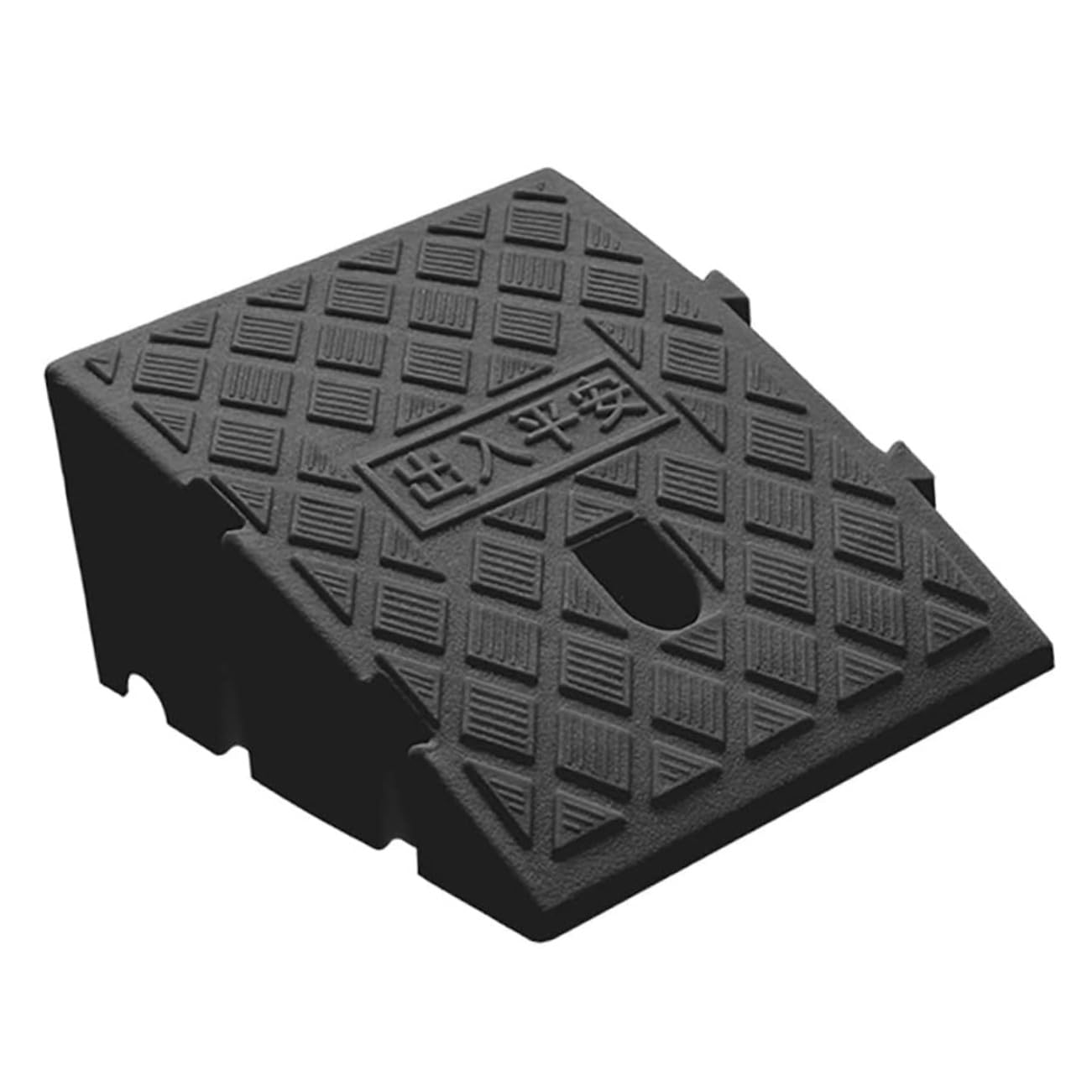 Rampe de seuil plastique flexible pour éviter les chocs de voiture