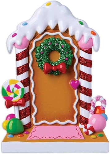 Miniatura 10 de Adorno personalizado de casa de jengibre 2022  Colgante de pared de casa de jengibre  Adornos de casa de jengibre para árbol de Navidad  Nuestro
