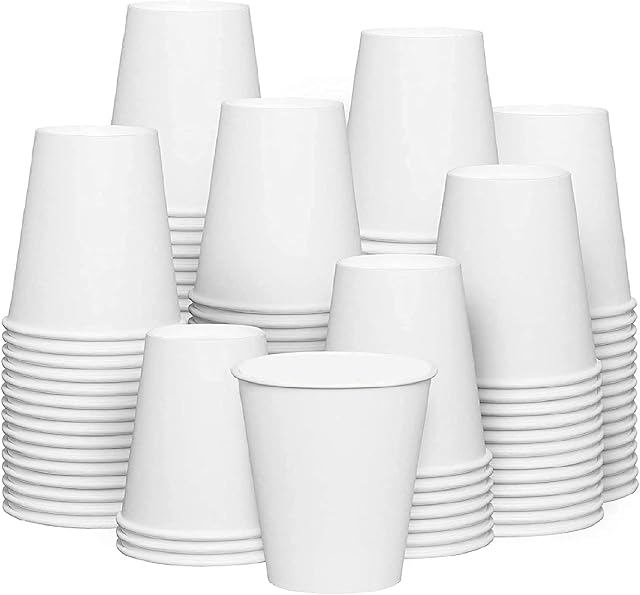 07oz Paper Cups -200 Pcs -Single Walll Disposable for Coffee and Tea Premium Quality Cups, Specially Made and Designed for UK, Inspired by Nature (200 Pcs)