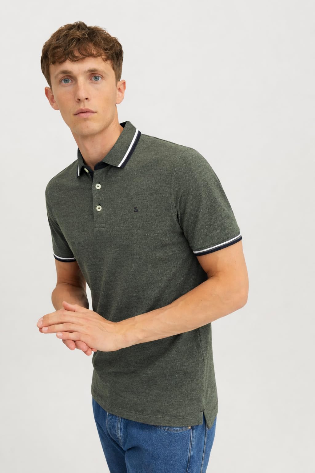 Jack & Jones Herren JJPAULOS Polo SS MP – Bild 8