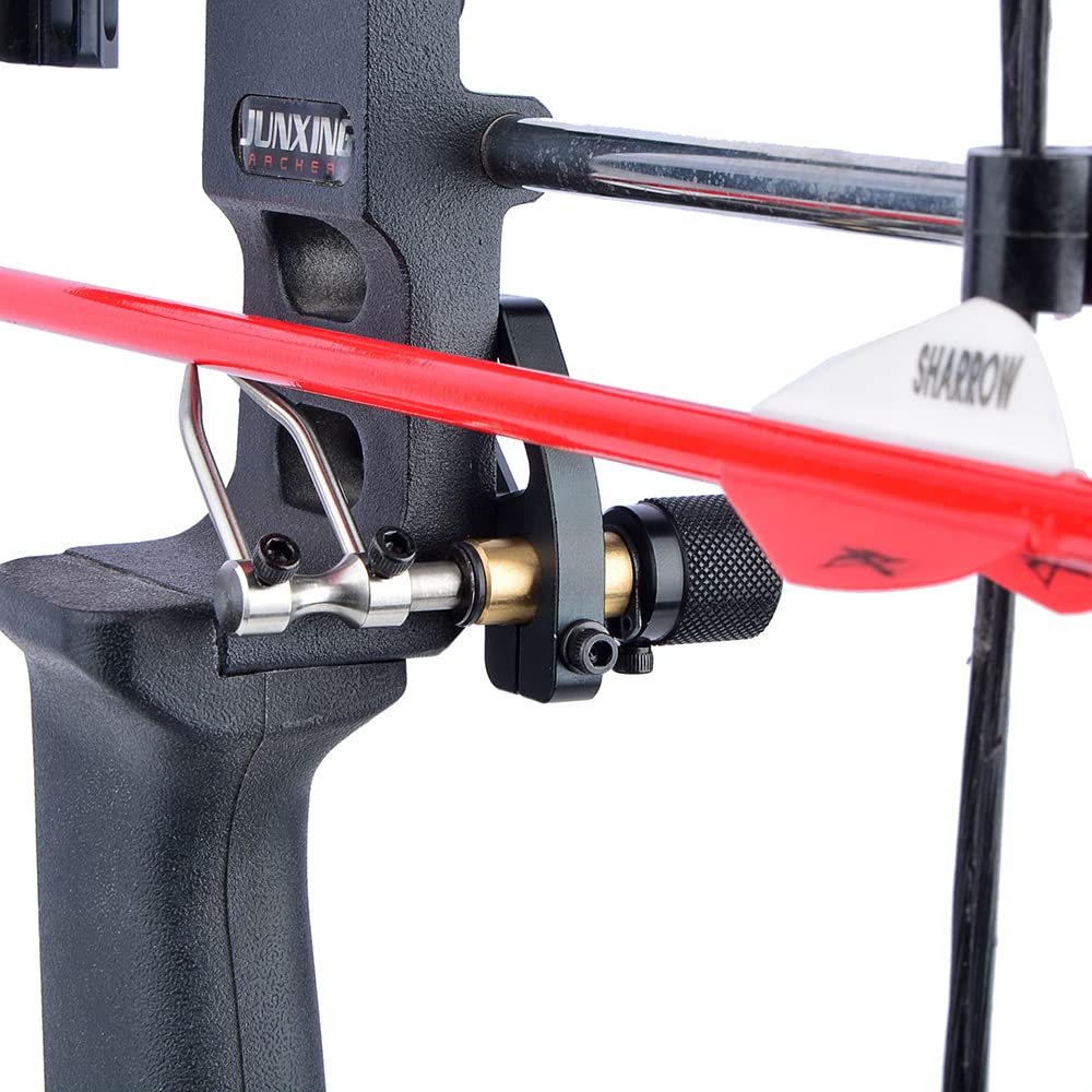 SHARROW Tiro con L'Arc Freccia Riposo Alluminio Poggia Freccia Mano Destra Sinistra Regolabile Resto della Freccia Arrow Rest per Arco Compound Ricurvo Caccia