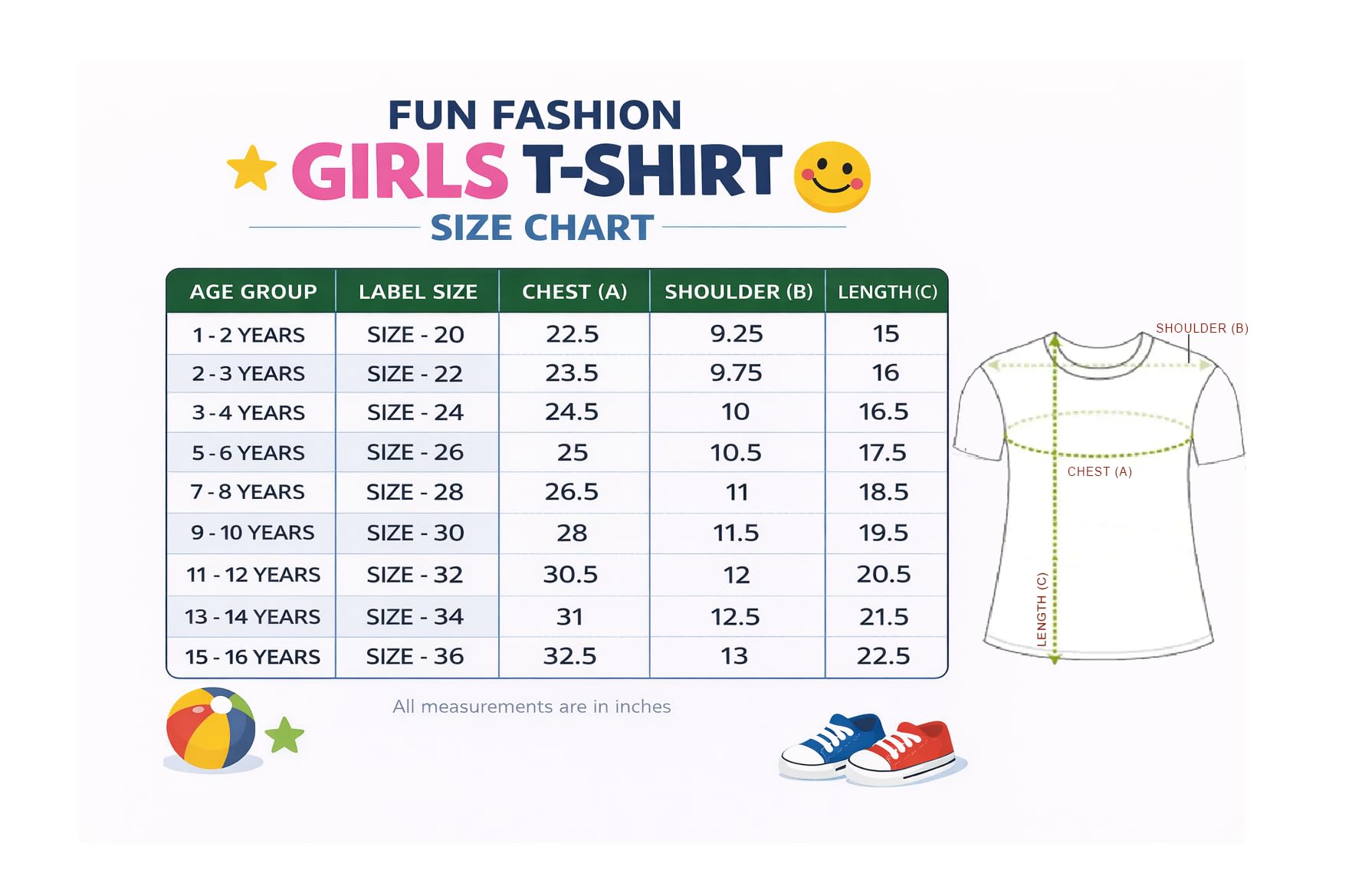 FUN FASHION Girls Cotton Stretchable Top | Round Neck | Cap Sleeves | Solid Plain | Soft Stretch (208 White 12-24 Months) 2