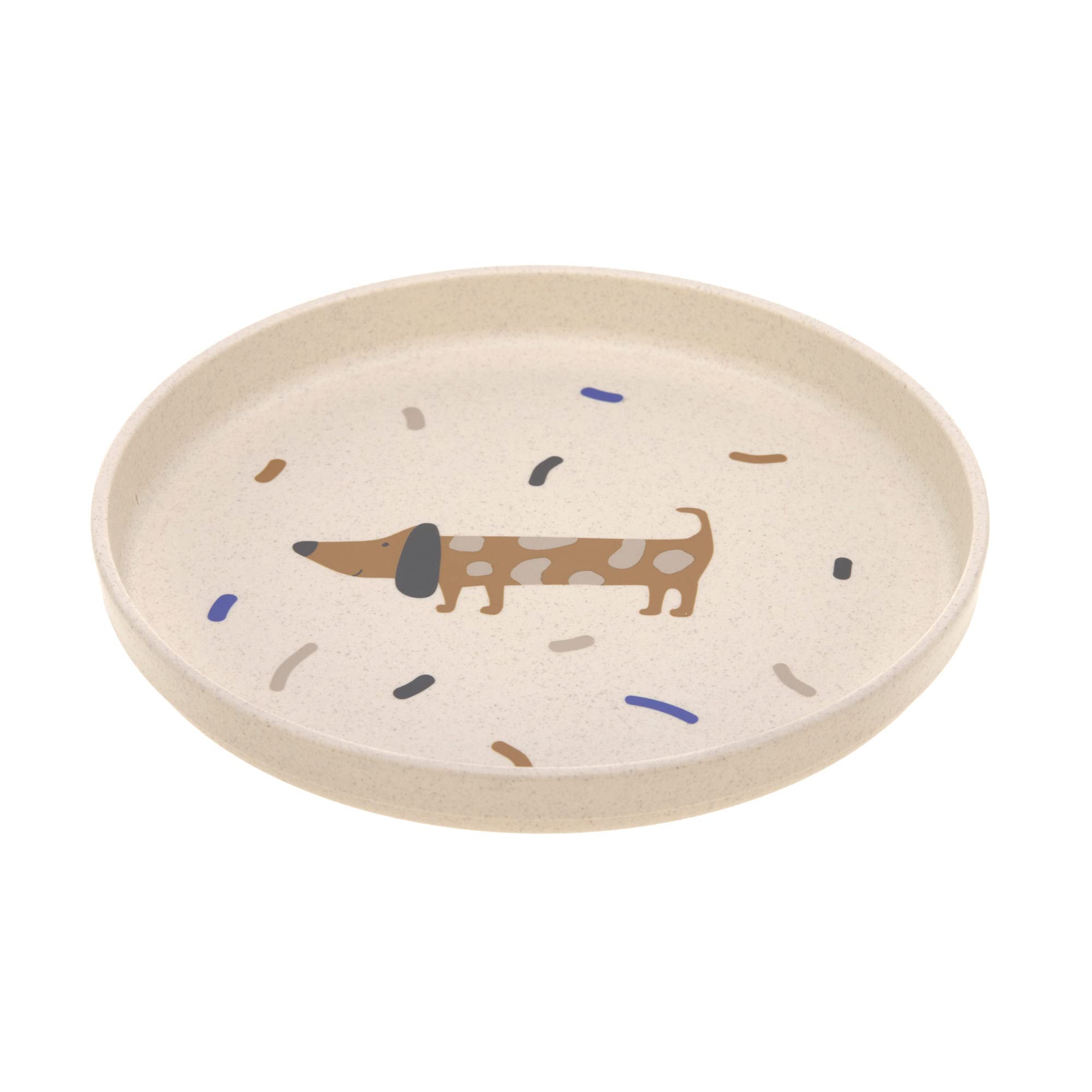 LÄSSIG Children's Bowl Children's Crockery BPA-Free Bowl PP Cellulose Little Mateys Royal Blue