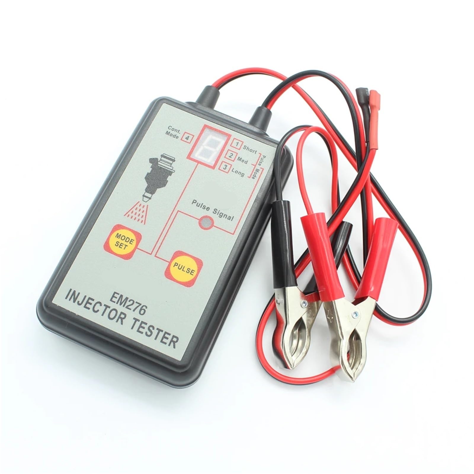 Probador de inyectores Profesional EM276, 12 V, 4 Modos de Prueba, Potente Herramienta de escaneo del de Combustible, comprobador de automóviles