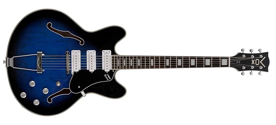 Vox Bob Cat s66 BK 3シングル　セミアコ 0010_Bobcat_S66_BL_front_1_108
