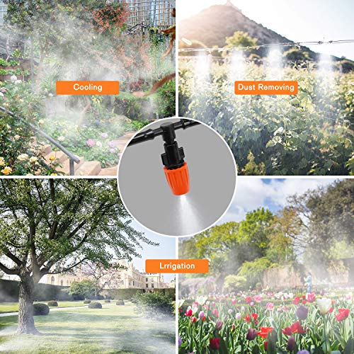 Lsnisni Multifunction Trampoline Sprinkler 65 FT Misting Cooling System Kit Waterpark Summer Game Toys Accessories for Kids and Adults in Patio Garden LawnSwimming Pool Irrigation Kit - Thumbnail 5