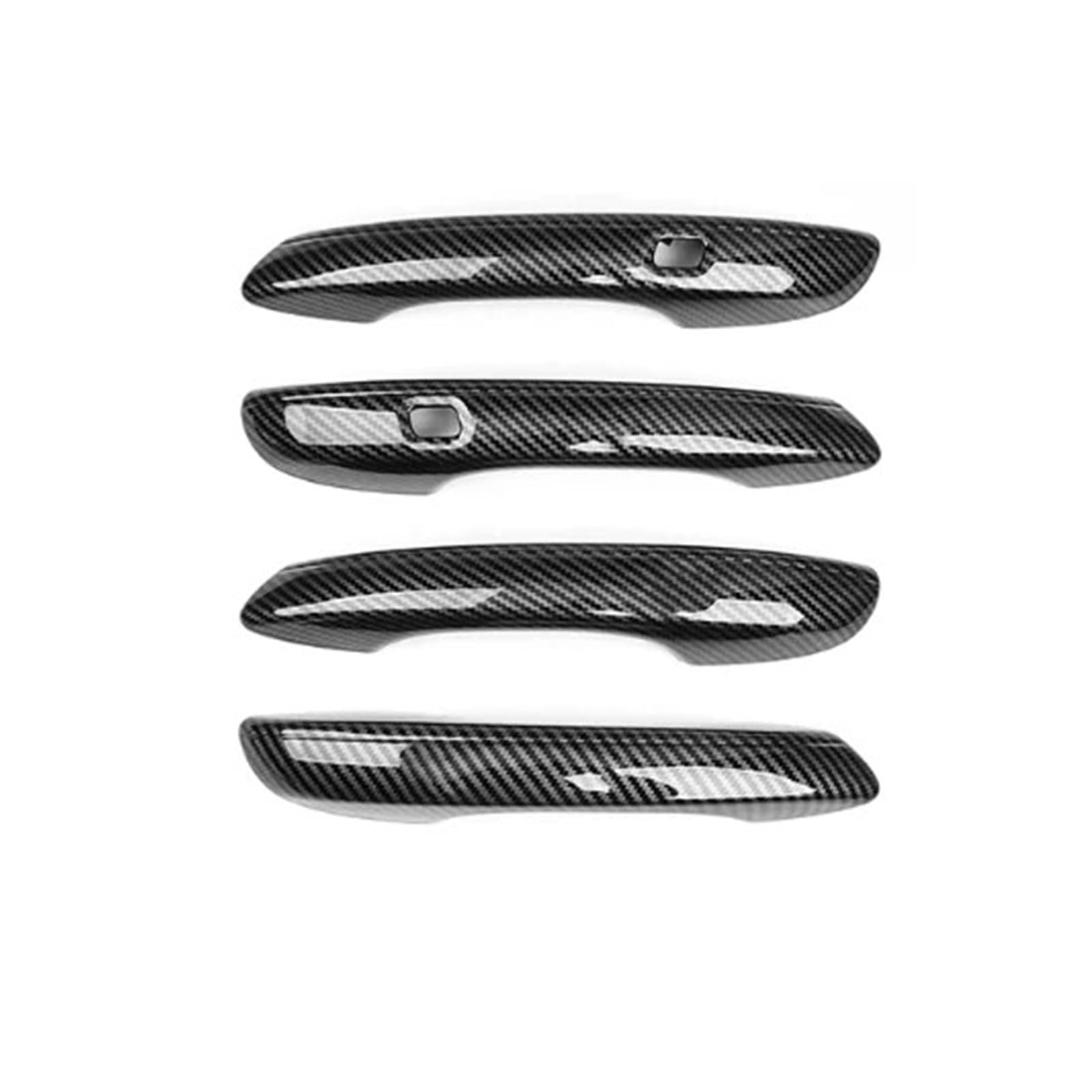 Ragpukmuan Lhd For Carbon Car Door Outer Grab Handle For Genesis Gv70 2022 2023 2024 2025 Automotive Exterior Door Handles Cover Trim Car(Lhd For Carbon)