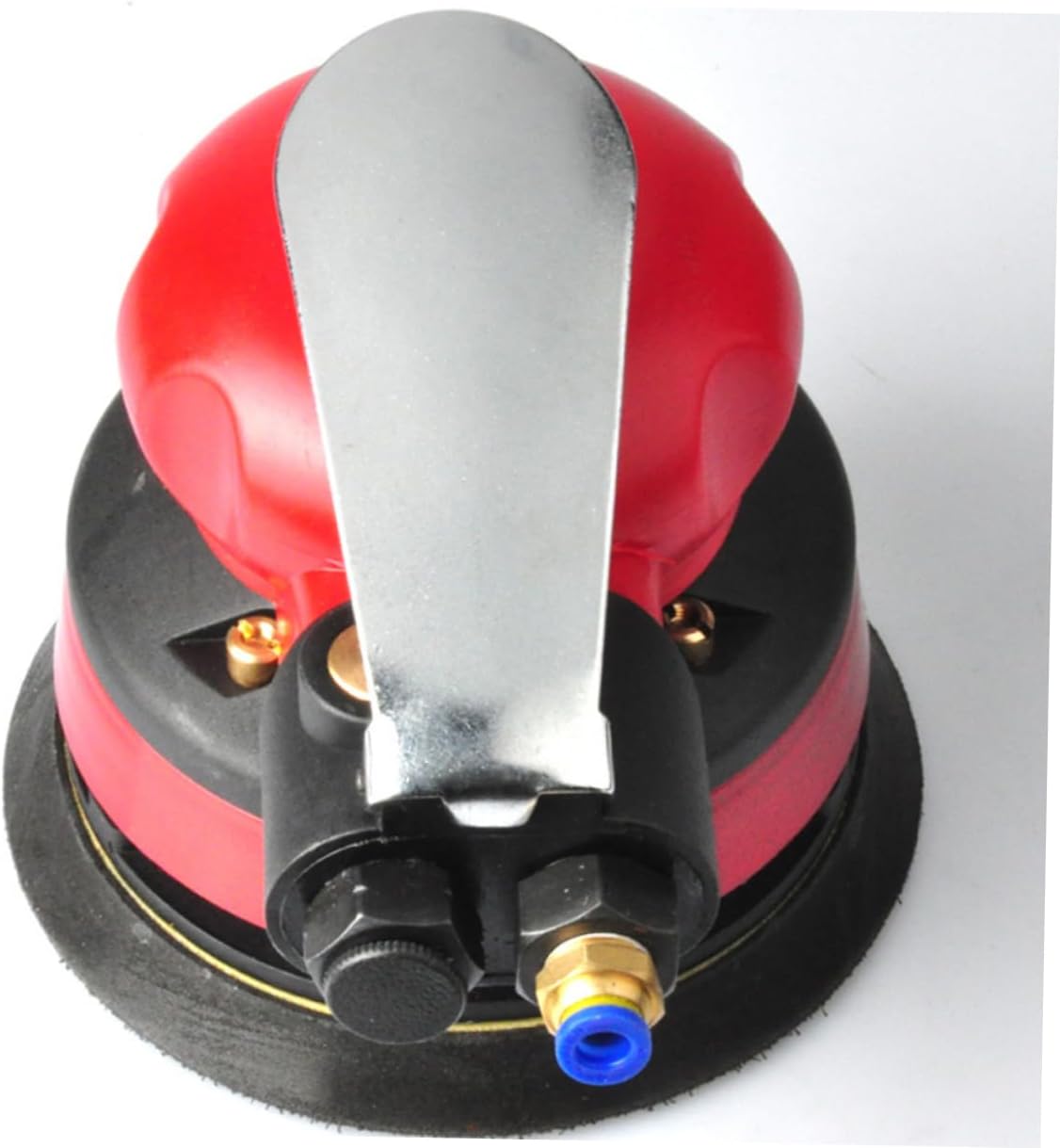 1pc Pneumatic Polisher Sander Kit Air Orbital Sander Inlet for Furniture Waxing and Polishing Heavy Duty Design High