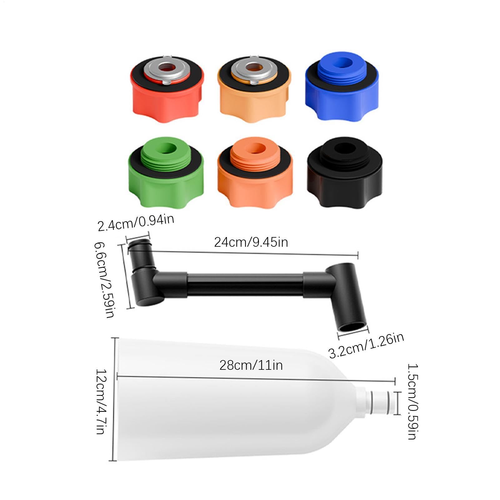Kit de embudo para aceite motor 16 piezas juego de embudo con purga | Kit de embudo de purga de refrigerante Para Vehículo SUV RV De Refrigeración Del Motor Purga Repar