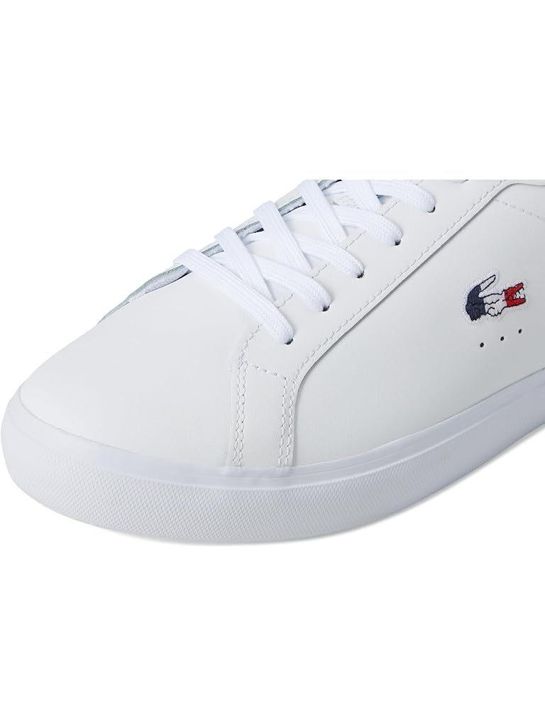 Multi Lacoste Powercourt Leather Sneakers