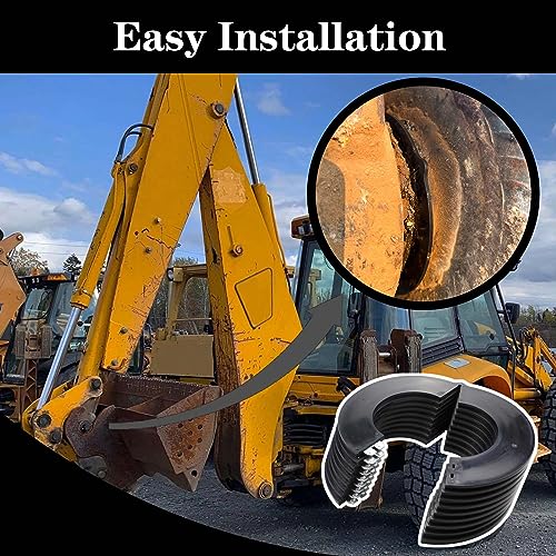 Image of 8 Pack 50MM Excavator Bucket Pin Shim Kit Detachable for Excavator and Skid Steer Fit for Cat Bobcat Deere Komatsu, 3mm Thickness