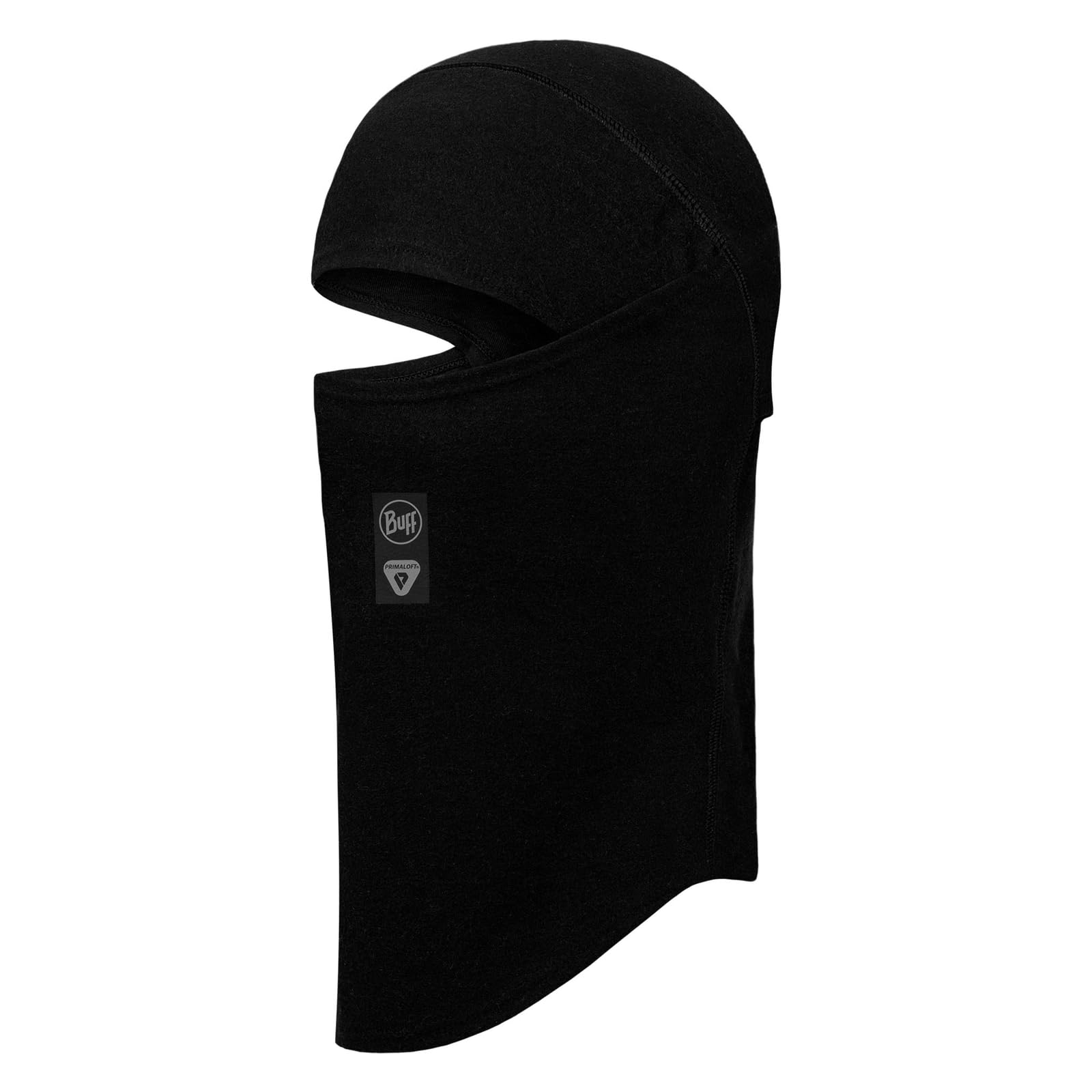 Buff Thermonet Hinged Balaclava, Solid Black