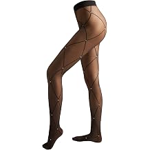 CALZEDONIA Sheer Tights with Diamonds and Glitter