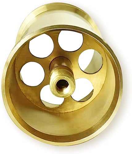 Miniatura 4 de Thaoya Boquilla de rociador de estanque de latón, fuente ajustable de fuegos artificiales de agua para estanque rociador, jardín y patio, cuadrada