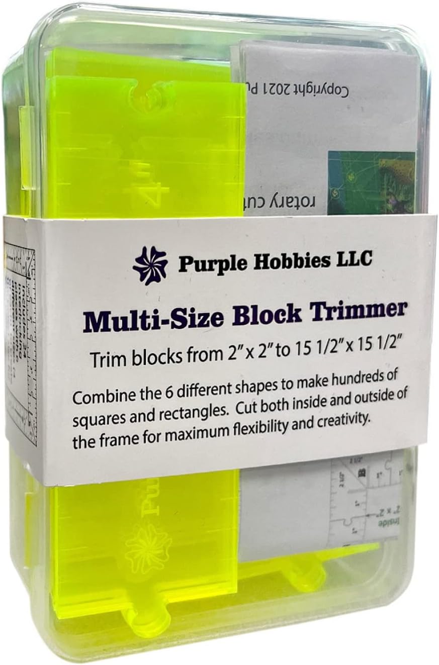 Purple Hobbies Multi Size Quilt Block Trimmer Tool