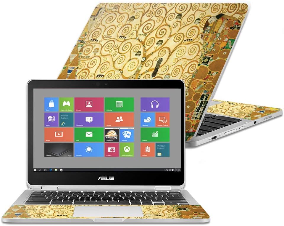 MightySkins Skin Compatible with Asus Chromebook Flip C302CA 12.5" (2016) - Tree of Life | Protective, Durable, and Unique Vinyl Decal wrap Cover | Easy to Apply, Remove | Made in The USA
