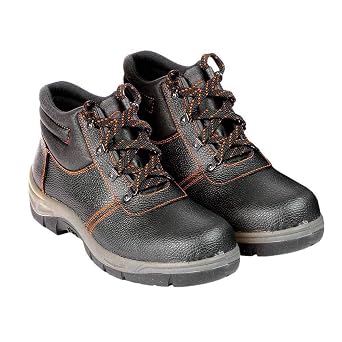 Reis BROPTIREIS45 Occupational Shoes, Black-Grey-Orange, 45 Size