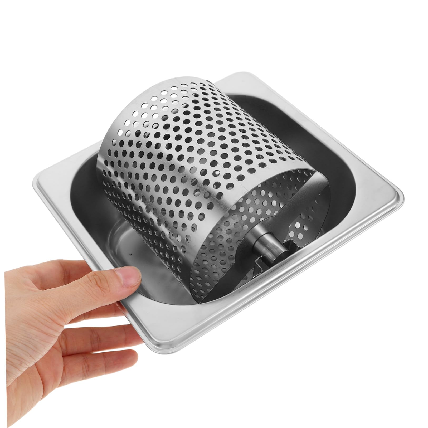 Rullo Applicatore di Burro in Acciaio Inox 1L Supporto, Distribuzione Burro per Hamburger e Dolci, Strumento per Imburrare Pane e Torte, Adatto a Cucine Commerciali e Barbecue