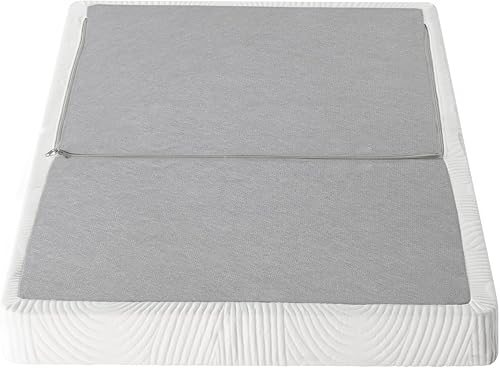 Miniatura 12 de Base somier para colchón perfil plegable bajo de 4 pulgadas Zinus, Acero