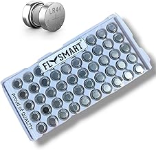 Flysmart LR44, 1.55 V Alkaline Button Coin Cell Electronics Solutipn Battery. AG13, LR44, A76, 357A for Small Devices Laser, Candel Diya, Microphone, Electronic Toys Battery G13 (Pack of 50)